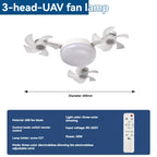Nordic E27 Ceiling Fan Light